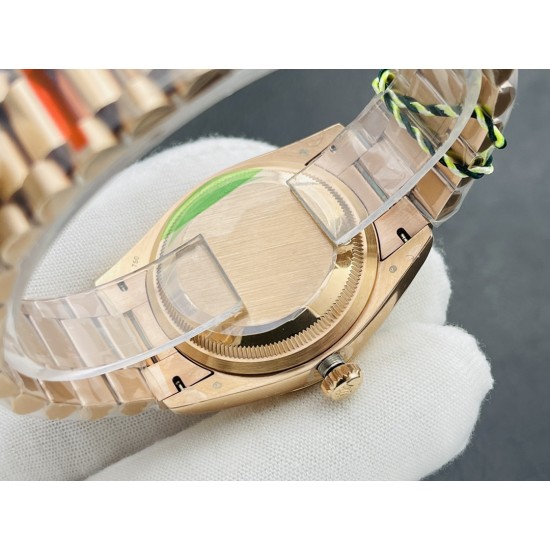 DayDate 228235 40mm RG/RG Grey/Stk VRS V4 VR3255 (Gain Weight)