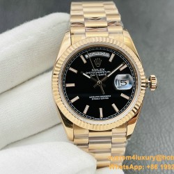 DayDate 228235 40mm RG/RG Black/Stk VRS V4 VR3255 (Gain Weight)