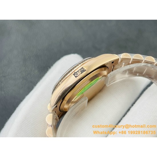 DayDate 228235 40mm RG/RG Black/Stk VRS V4 VR3255 (Gain Weight)
