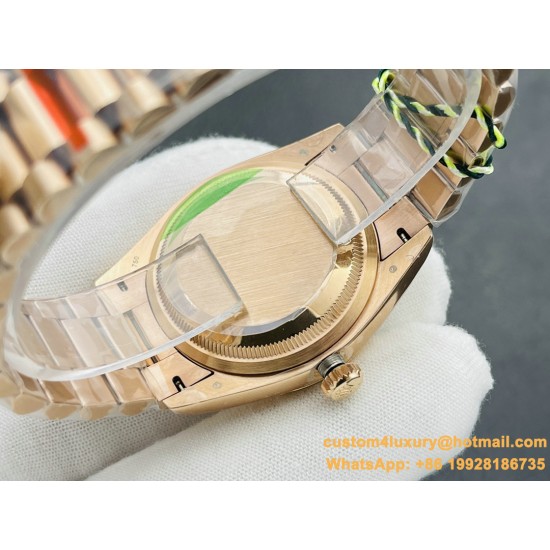 DayDate 228235 40mm RG/RG Black/Stk VRS V4 VR3255 (Gain Weight)