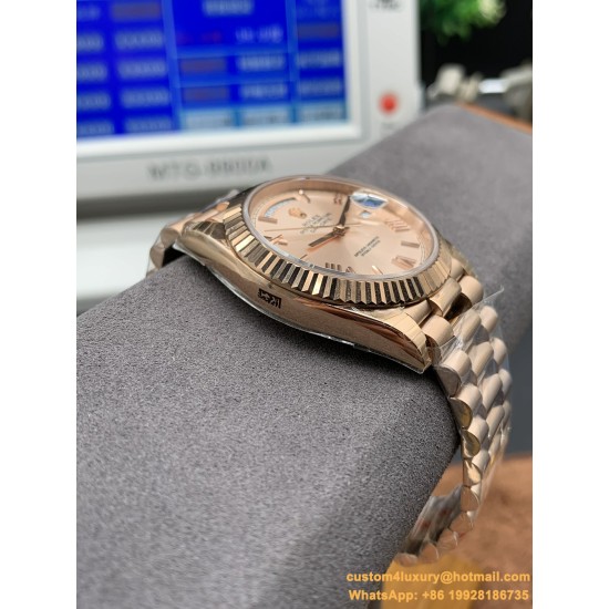DayDate 228235 40mm RG/RG Rose Gold/Rmn EWF V4 VR3255 (Gain Weight)