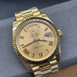 DayDate 128238 36mm YG/YG Gold/Rmn EWF V3 VR3255(Gain Weight)