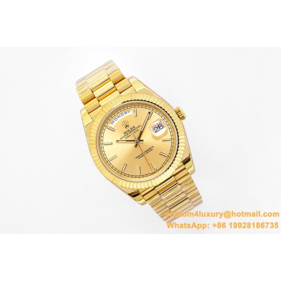 DayDate 228238 40mm YG/YG Gold Dial EWF SH3255(Tungsten Heavy Version)