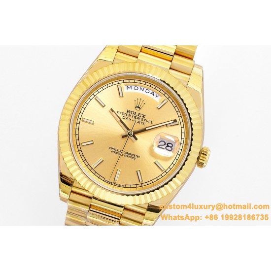 DayDate 228238 40mm YG/YG Gold Dial EWF SH3255(Tungsten Heavy Version)