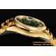 DayDate 36mm YG/YG Flt Pres Malachite Dial CSF A2836