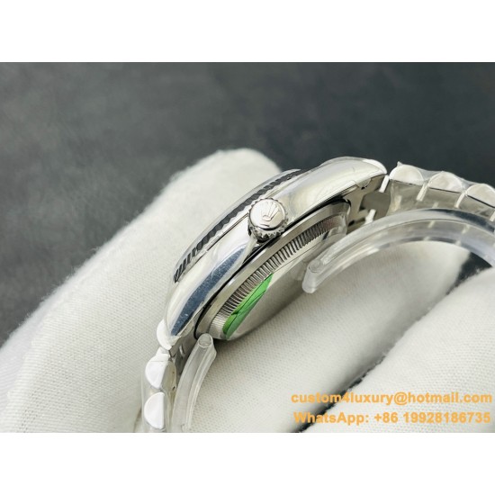 DayDate 228236 40mm SS/SS Purple/Stk VRF SH3255(Tungsten Heavy Version)