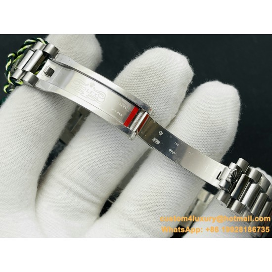 DayDate 228236 40mm SS/SS Purple/Stk VRF SH3255(Tungsten Heavy Version)