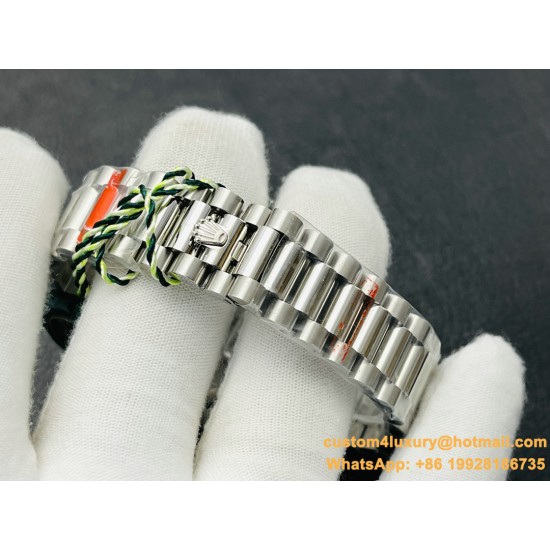 DayDate 228236 40mm SS/SS Purple/Stk VRF SH3255(Tungsten Heavy Version)