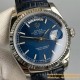 Rolex - DayDate 36mm Flt Pres SS/LE Blue Stk EWF A2836