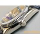 Rolex - DayDate 36mm Flt Pres SS/LE Silver Stk EWF A2836