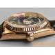 Rolex - DayDate 36mm Flt Pres RG/LE Black Stk EWF A2836