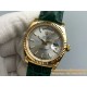 Rolex - DayDate 36mm Flt Pres YG/LE Silver Dial Stk EWF A2836