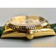 Rolex - DayDate 36mm Flt Pres YG/LE Green Dial Stk EWF A2836
