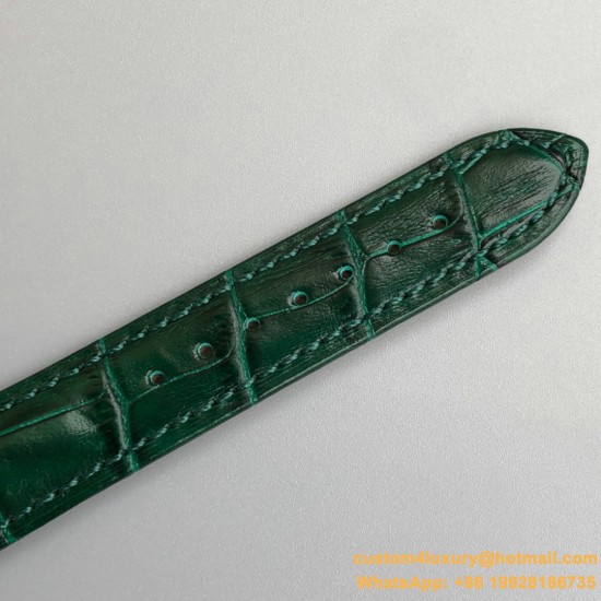 Rolex - DayDate 36mm Flt Pres YG/LE Green Dial Stk EWF A2836