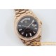DayDate 228235 40mm RG/RG Brown Patterned Dial TWS A2836