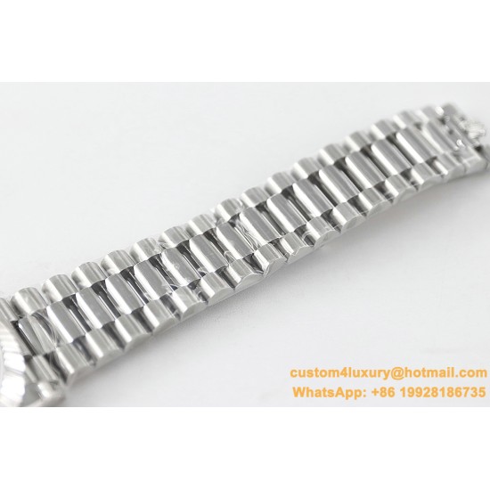 DayDate 228236 40mm SS/SS Grey Dial TWS A2836