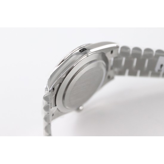 DayDate 228236 40mm SS/SS Green Dial Arabic TWS A2836