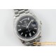 DayDate 228239 40mm SS/SS Black/Dia TWS A2836