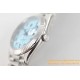 DayDate 228236 40mm SS/SS Ice Blue Dial Arabic TWS A2836
