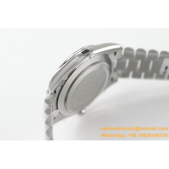 DayDate 228236 40mm SS/SS Ice Blue Dial Arabic TWS A2836