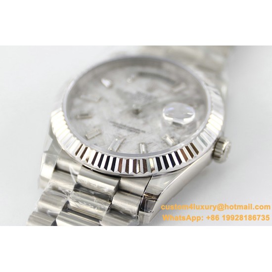 Rolex-DayDate  228239 40mm SS/SS Meteorite Dial TWS A2836