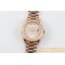 Rolex - DayDate 40mm Flt RG/RG Rose Gold Baug. Diam TWS A2836