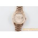 Rolex - DayDate 40mm Flt RG/RG Rose Gold Baug. Diam TWS A2836