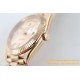 Rolex - DayDate 40mm Flt RG/RG Rose Gold Baug. Diam TWS A2836