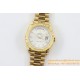 DayDate 228238 40mm YG/YG Silver Textured Dial TWS A2836