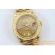 DayDate 228238 40mm YG/YG Gold Dial Baguette TWS A2836
