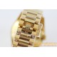 DayDate 228238 40mm YG/YG Gold Dial Baguette TWS A2836