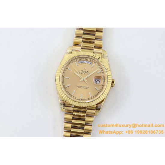 DayDate 228238 40mm YG/YG Gold Dial STK TWS A2836
