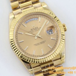DayDate 228238 40mm YG/YG Gold Dial STK TWS A2836