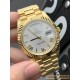 DayDate 40mm YG/YG Silver/Rmn EWF A2836