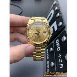 DayDate 40mm YG/YG Gold/Stk EWF A2836