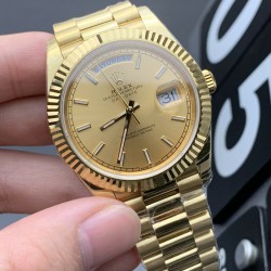 DayDate 40mm YG/YG Gold/Stk EWF A2836
