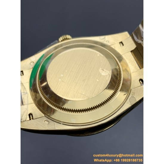 DayDate 40mm YG/YG Gold/Stk EWF A2836