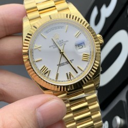 DayDate 40mm YG/YG White/Rmn EWF A2836