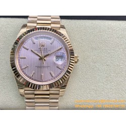 DayDate 228235 40mm RG/RG Gold Textured/Stk EWF V4 VR3255