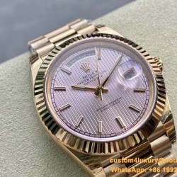 DayDate 228235 40mm RG/RG Gold Textured/Stk EWF V4 VR3255