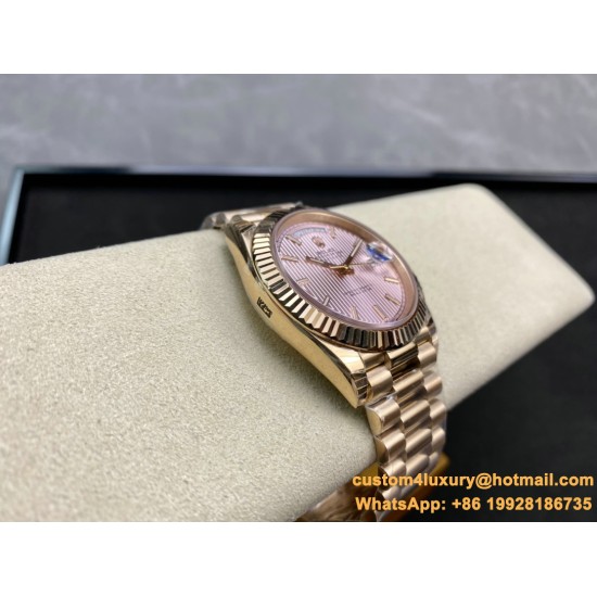 DayDate 228235 40mm RG/RG Gold Textured/Stk EWF V4 VR3255
