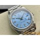 DayDate 228349 40mm Pres SS/SS Ice Blue/Dia EWF A3255