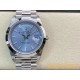 DayDate 228236 40mm SS/SS Ice Blue Textured Dial EWF V4 VR3255
