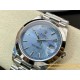 DayDate 228236 40mm SS/SS Ice Blue Textured Dial EWF V4 VR3255