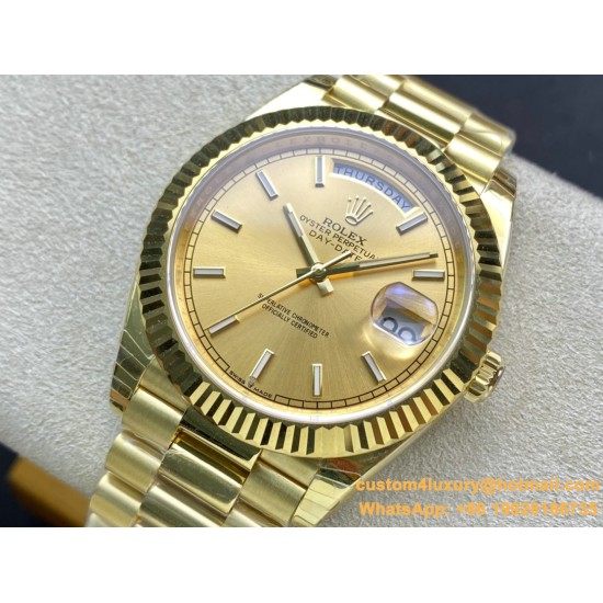 DayDate 228238 40mm YG/YG Gold Dial EWF SH3255