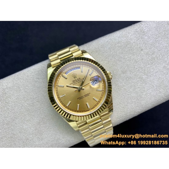 DayDate 228238 40mm YG/YG Gold Dial EWF SH3255