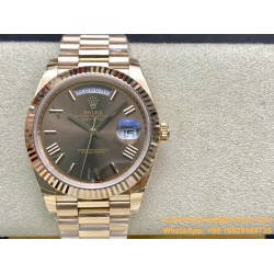 DayDate 228235 40mm RG/RG O Brown/Rmn EWF V4 VR3255