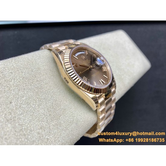 DayDate 228235 40mm RG/RG O Brown/Rmn EWF V4 VR3255