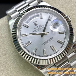 DayDate 228236 40mm SS/SS Silver/Dia EWF VR3255