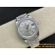 Rolex - DayDate 40mm Pres SS/SS Patterned Silver Stk Flut EWF VR3255